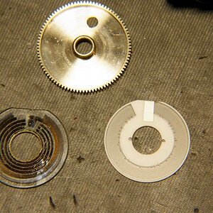 I did the following during the service :
 
- Replaced the ring resistor with my super one