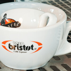 Milchkaffee Tasse