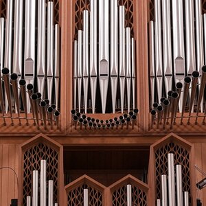 Orgel Detail Fanfaren