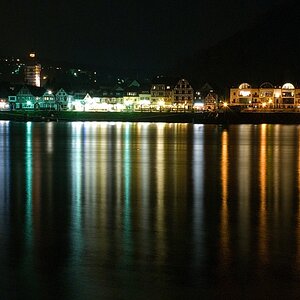 Nachts am Rhein