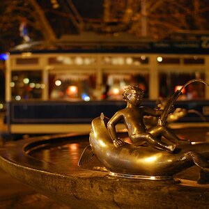 Fonduetram/Brunnen