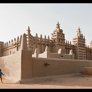 Moschee in Djenne`