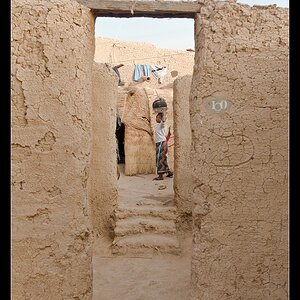 Gasse in Djenne`