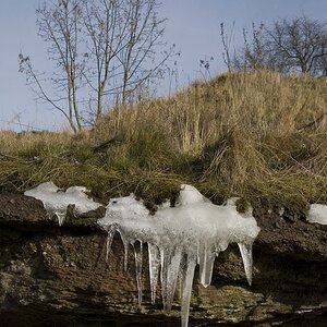some icicles left