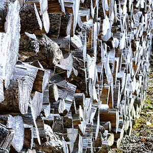 Holzstoß