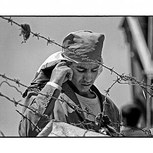 Nikon F2, 105mm, Tri-X