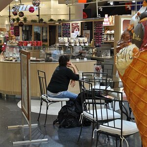 Cafe in Frankfurt MyZEIL