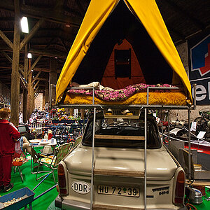 Trabbi mit Dachzelt