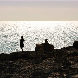 Cap Ses Salines - Gegenlicht