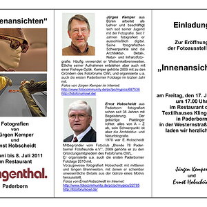Einladung Fotoausstellung Klingenthal