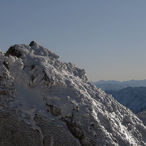 Eis am Wendelstein