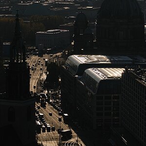 Blick vom Park Inn