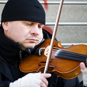 Violinenspieler