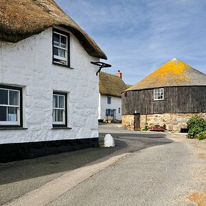 Dorfstraße in Sennen Cove