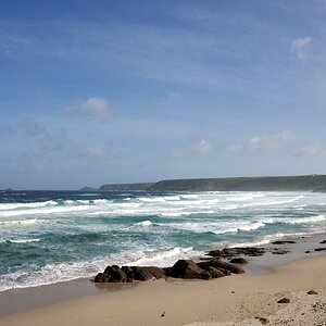 Strand bei Sennen Cove