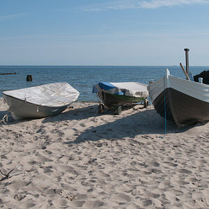 Boote aber ohne Blau