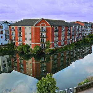 himmel und fluss separat bearbeitet