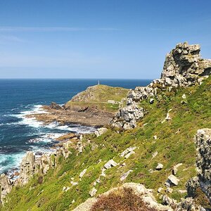 Küstenlandschaft bei Carn Gloose (Cornwall)