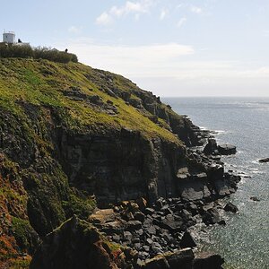 Blick Richtung Leuchtturm / Lizard Point