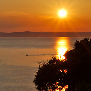 Rab Sonnenuntergang