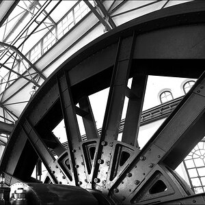 Zeche Hannover, Bochum - Antrieb - 04/2011