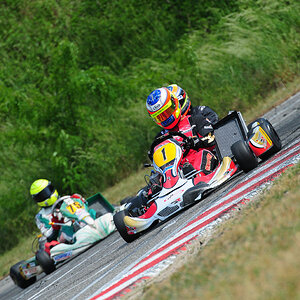 Marvin Meindorfer beim ADAC Kart Masters in Lidolsheim