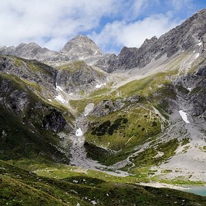 Blick gen Schesaplana