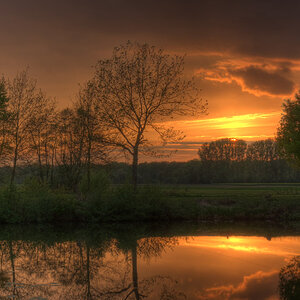 Sonnenunter Merkmalbasiert