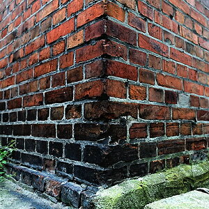 Gefängnis-Mauer