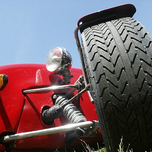 Roter Flitzer