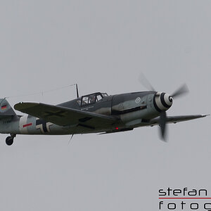 Offene Deutsche Hubschraubermeisterschaft 2011 in Bamberg - Messerschmitt Bf 109