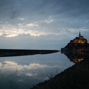 Mt.St. Michel am Abend