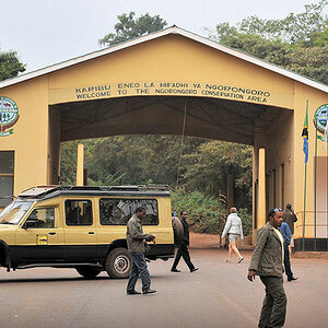 Gewusel am Gate zur
Ngorongoro Conservation Area
0105