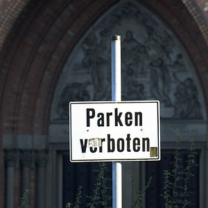 Parkverbot!