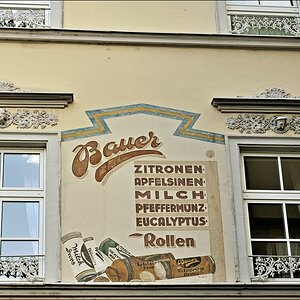 Mehlgasse Bauer Reklame