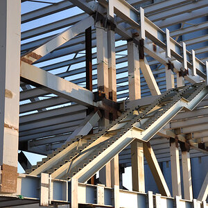 Die Treppe in das 50+ Millionengrab in Duisburg