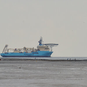 CTC Marine - Auf dem Weg nach Wilhelmshaven.
Vermutlich handelt es sich hier um die "Recorder".