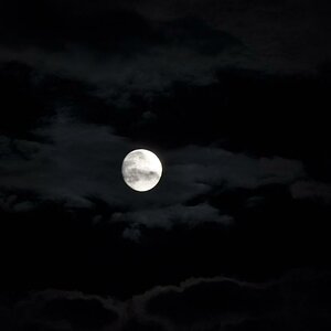 Mond ohne sichtbarer Spiegelung