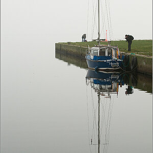 Boot am Steg 1