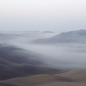im Innern der Crete Senesi