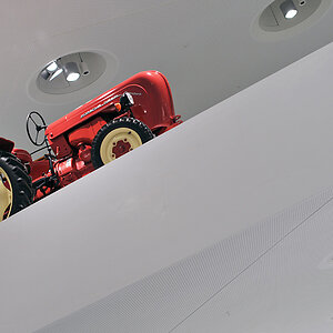 Ein Porsche im Porschemuseum