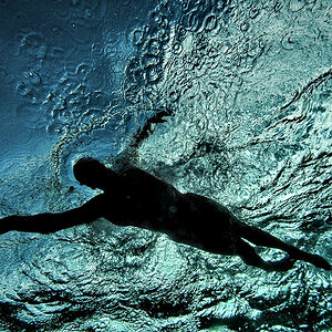 Schwimmer, Kailua-Kona, Hawaii