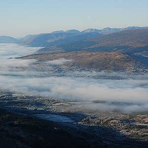 Blick von der Nevis Range