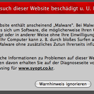 Warnung