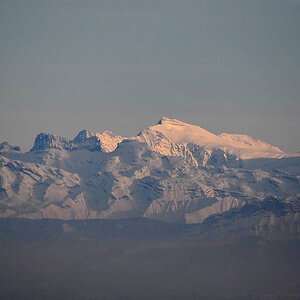 400mm vom Balmberg(CH), 120Km entfernte Alpen ji