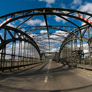 München, Hackerbrücke, Blick nach Norden