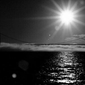 Golden Gate Black and White