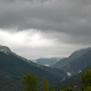 Berge Regen