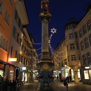 Blaue Stunde in Winterthur