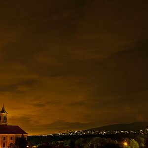 Vác in der nacht